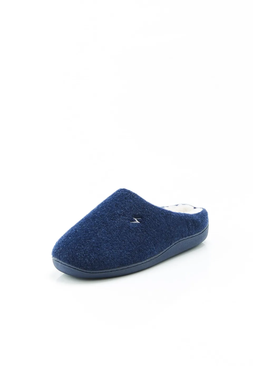 Damart Calzature mule imbottite Thermolactyl blu 44 EU memory foam