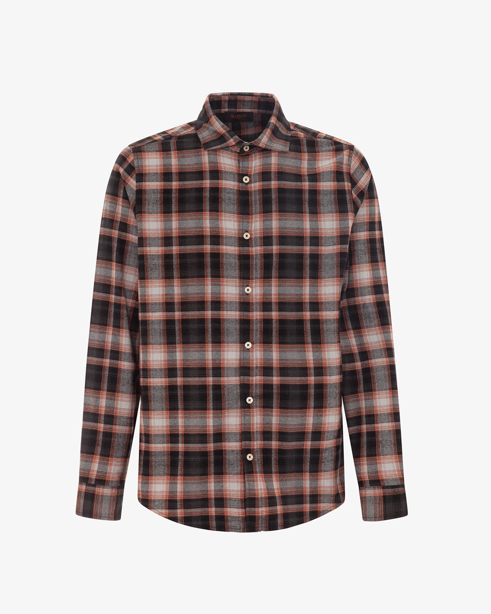 Markup Uomo Camicie Camicia check collo francese camicia