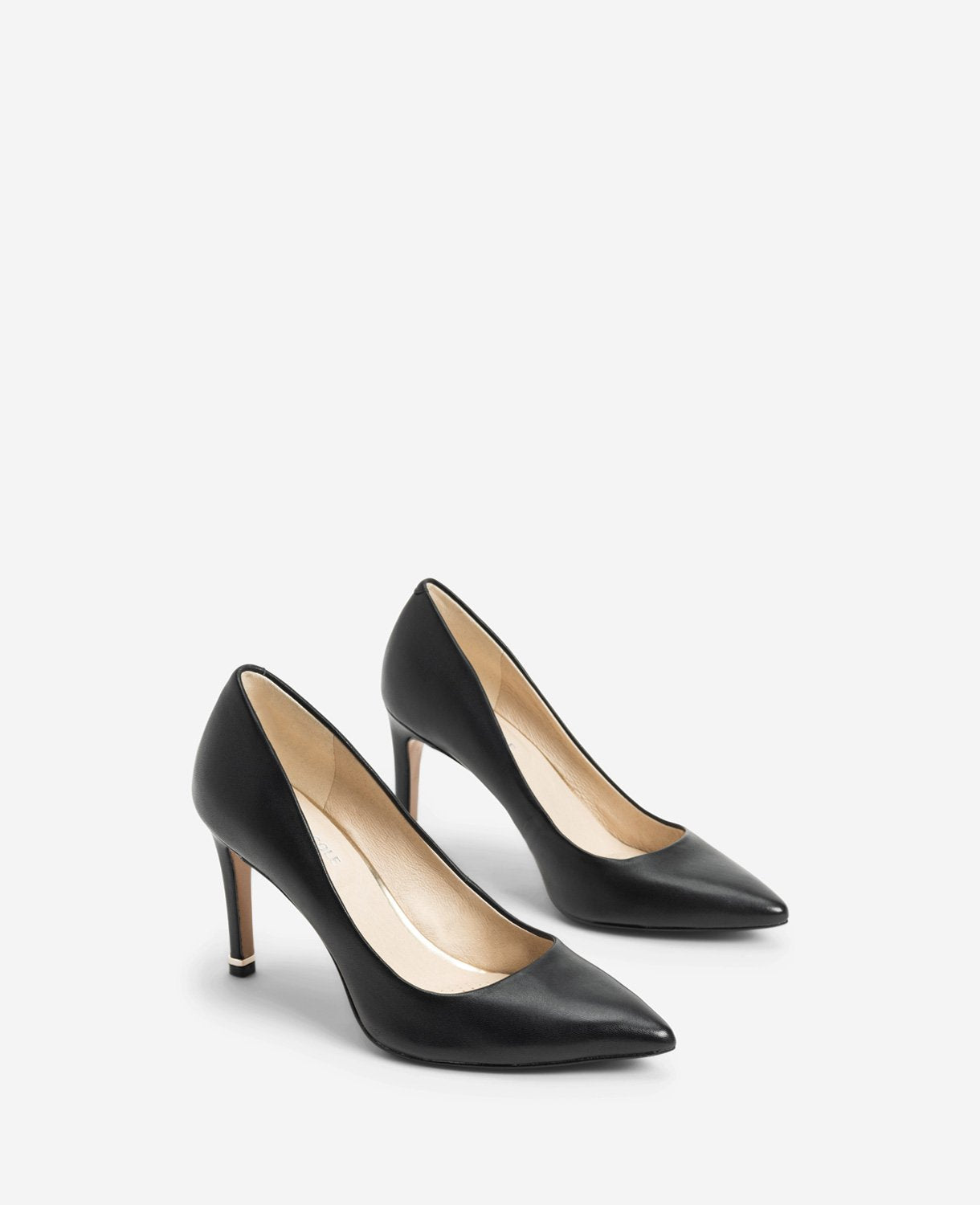 Kenneth Cole Reaction Shoes Riley 85 décolleté nere in pelle