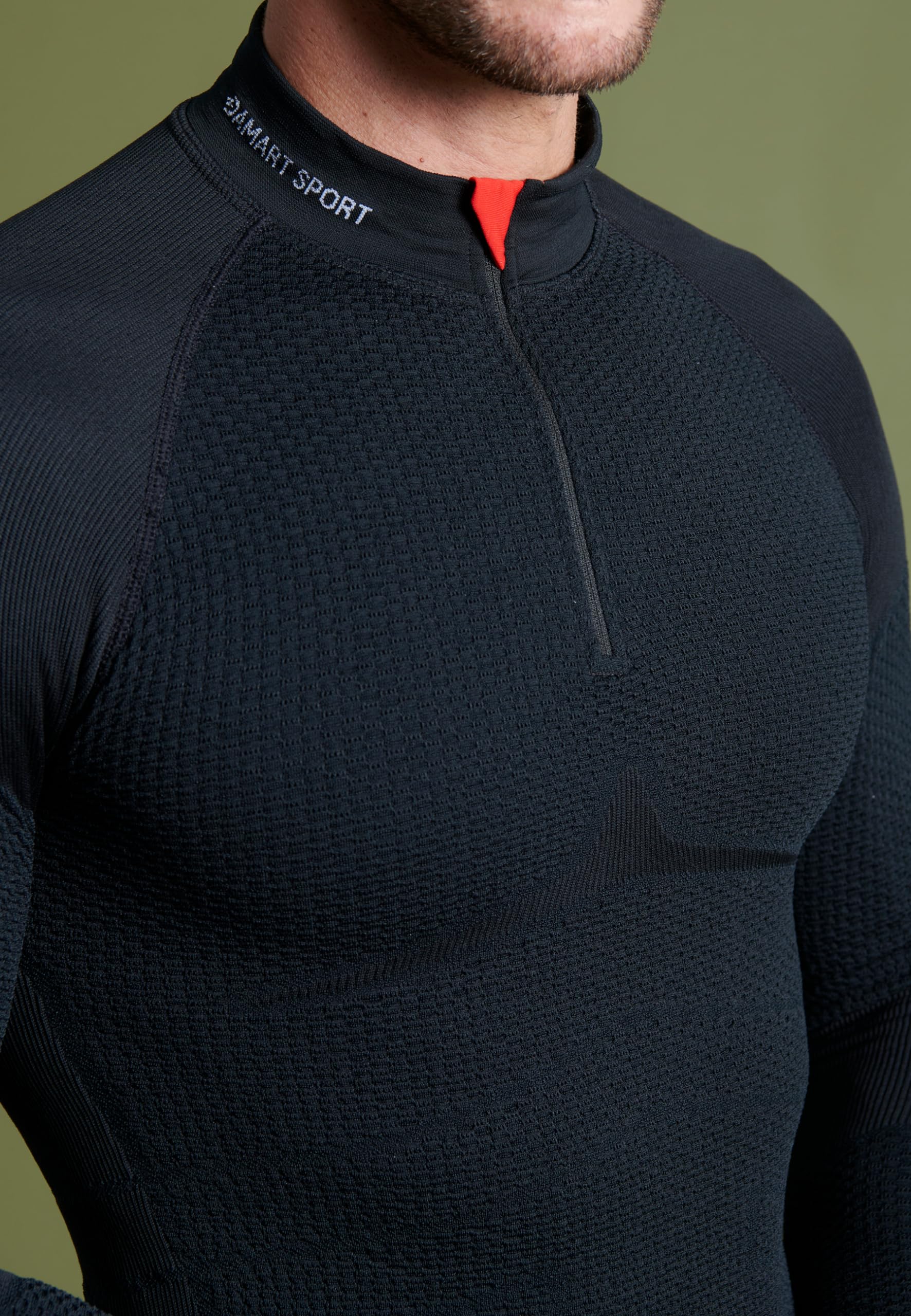 Damart Thermolactyl Maglia Energy Thermolactyl 4 uomo con zip M