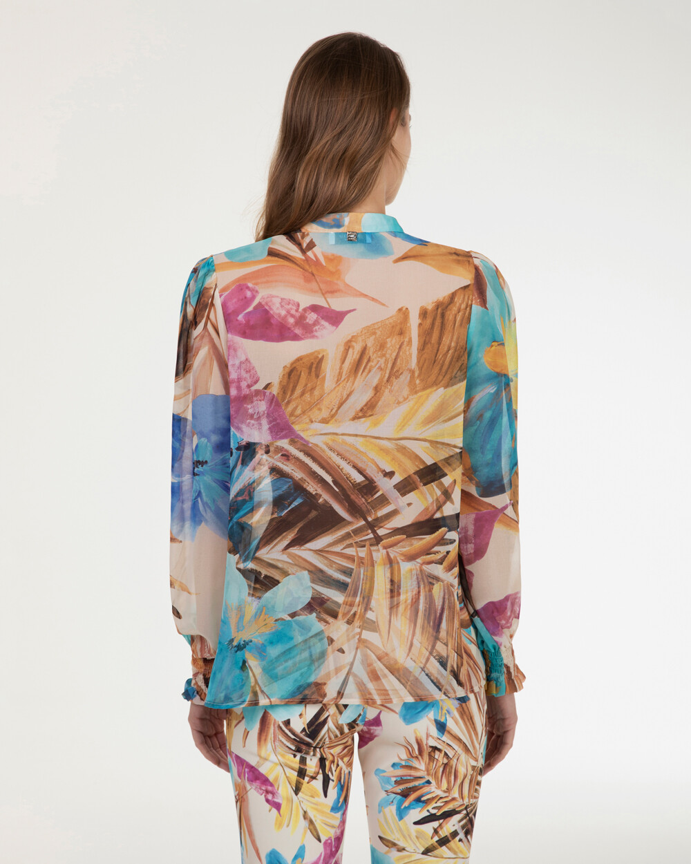 Markup Donna Camicie & Bluse Blusa georgette stampa fiori blusa
