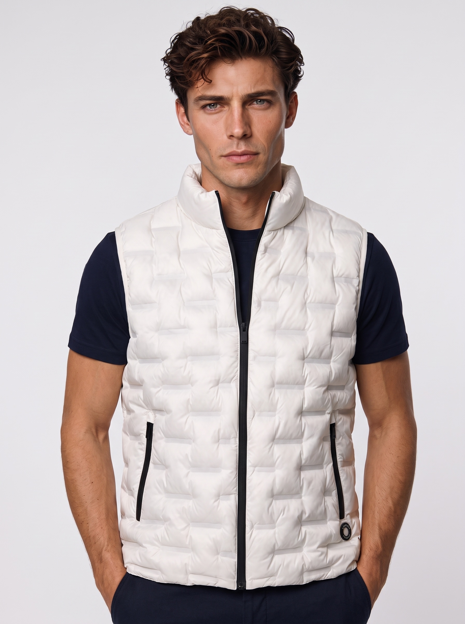 Markup Uomo Giacche & Giubbotti Smanicato lupetto