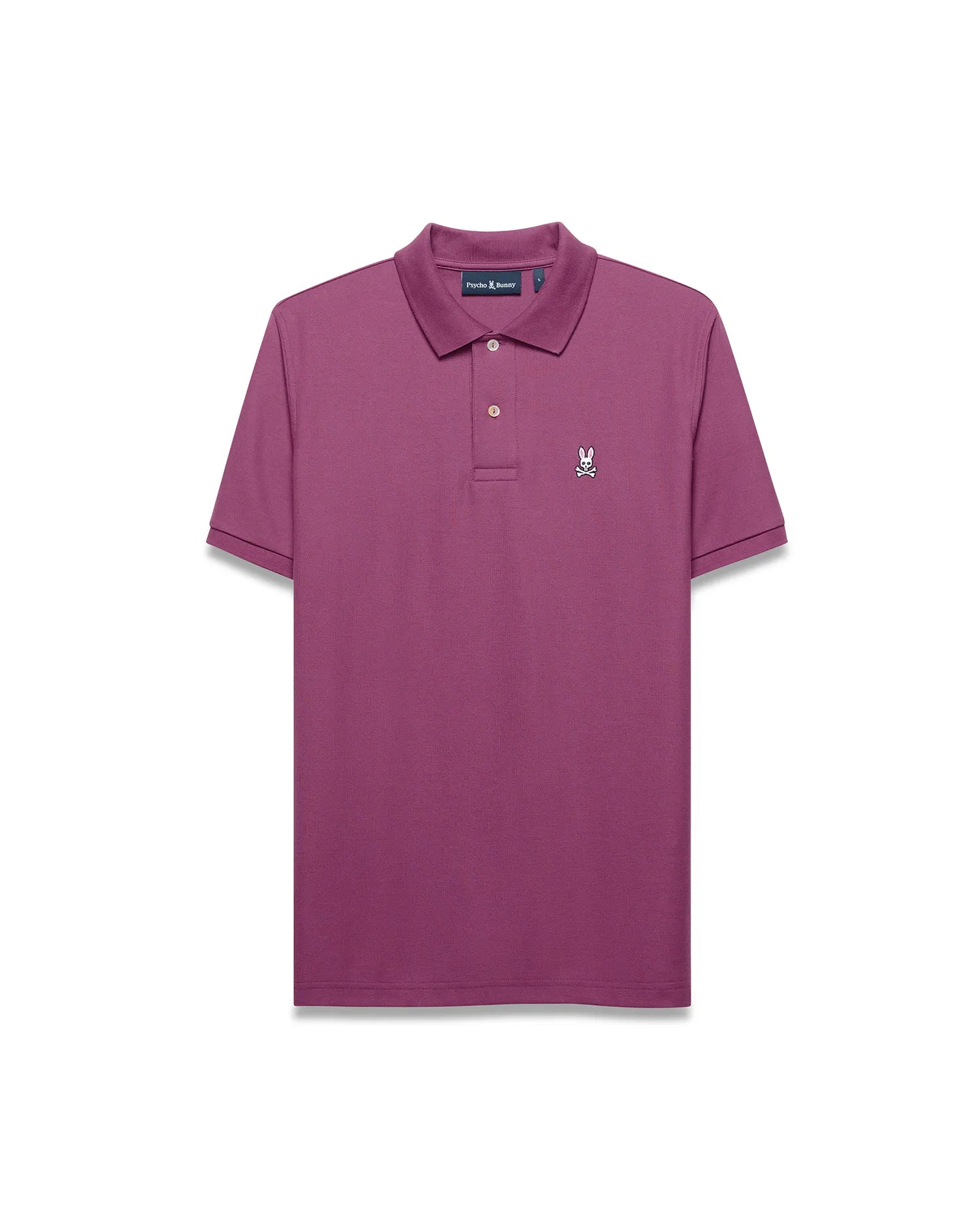 Psycho Bunny Men's Polos Classic Pique Polo B6K001F200 polo Grape Kiss