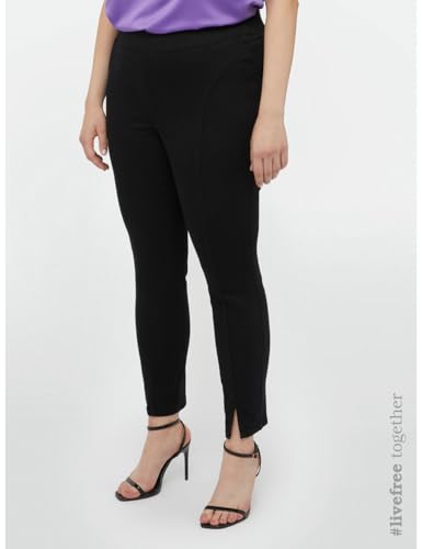 Fiorella Rubino Jeans Jeggings con spacchetto jeggings 52 Plus vita elastica