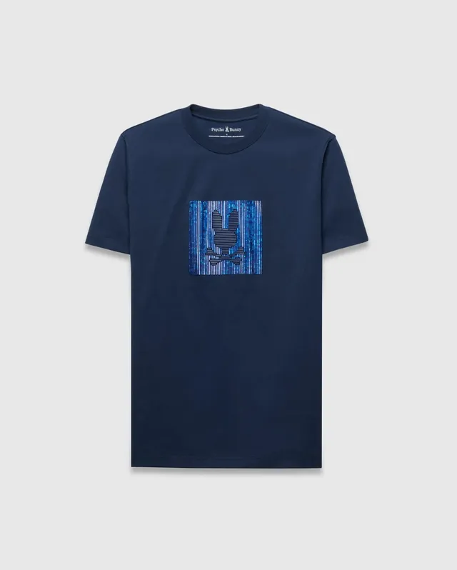 Psycho Bunny Seamus Graphic Tee T-shirt navy XXS