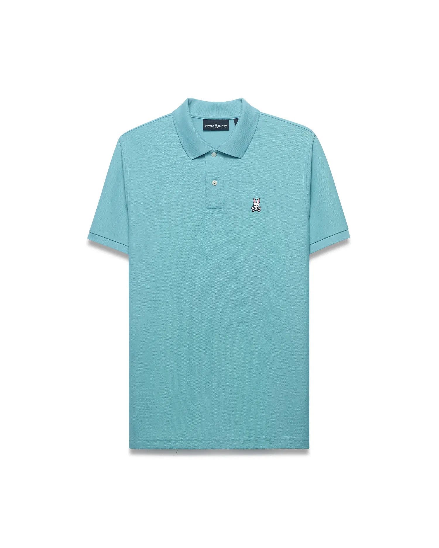 Psycho Bunny Men's Polos Men's Classic Pima Pique Polo polo blu cotone Pima