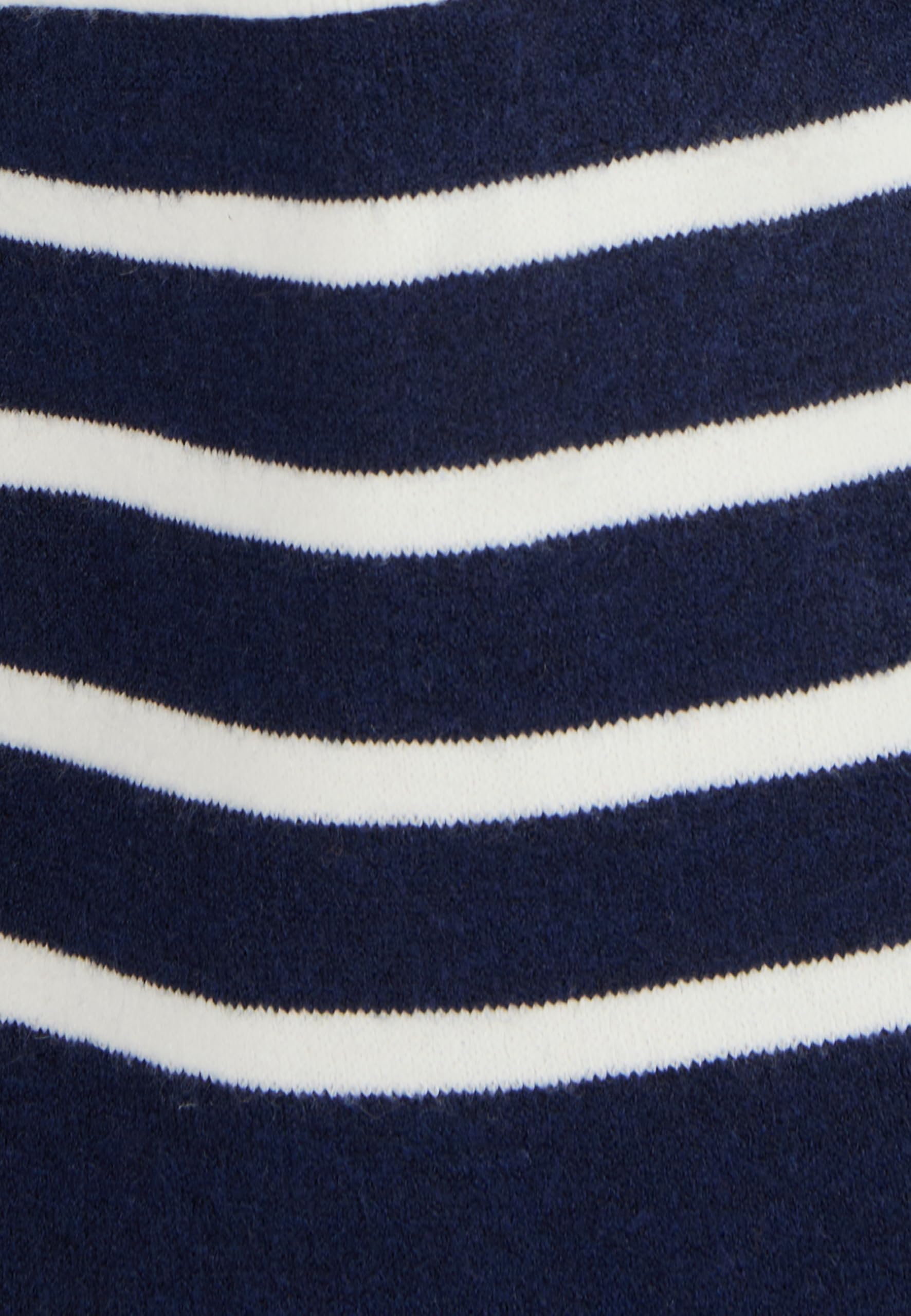 Damart Prêt-à-porter gilet termico donna blu marino a righe 50-52 Thermolactyl