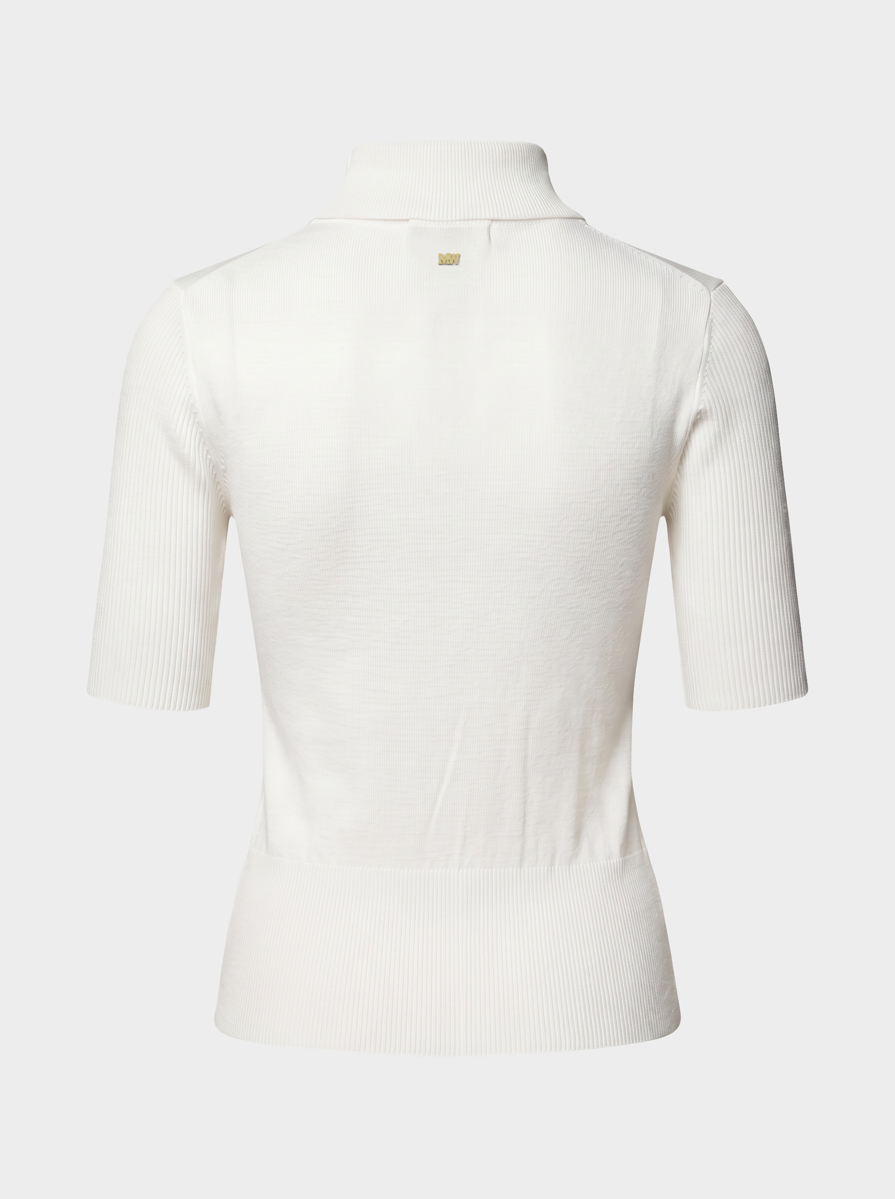 Markup Donna Maglieria Polo con lavorazione a trecce