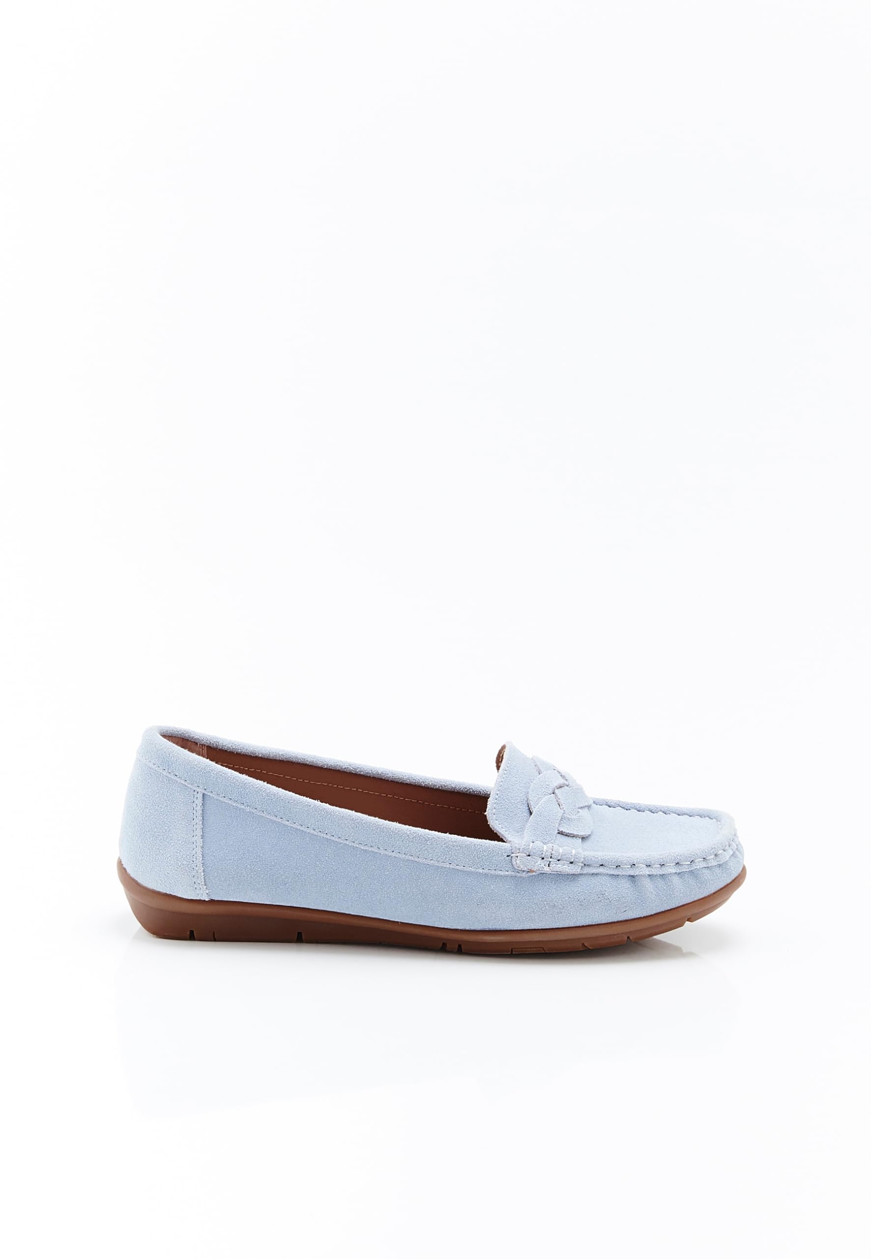 Damart Climatyl mocassini donna 36 EU azzurri freschezza