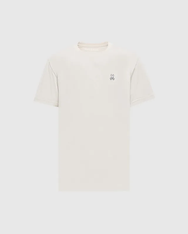 Psycho Bunny Men's Tees MENS CLASSIC CREW NECK TEE B6U014B200 maglietta Natural Linen