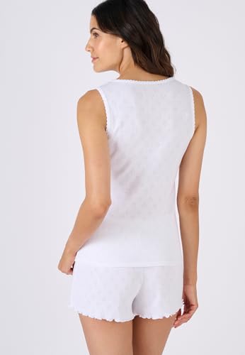Damart Thermolactyl canotta da donna bianca XS termica