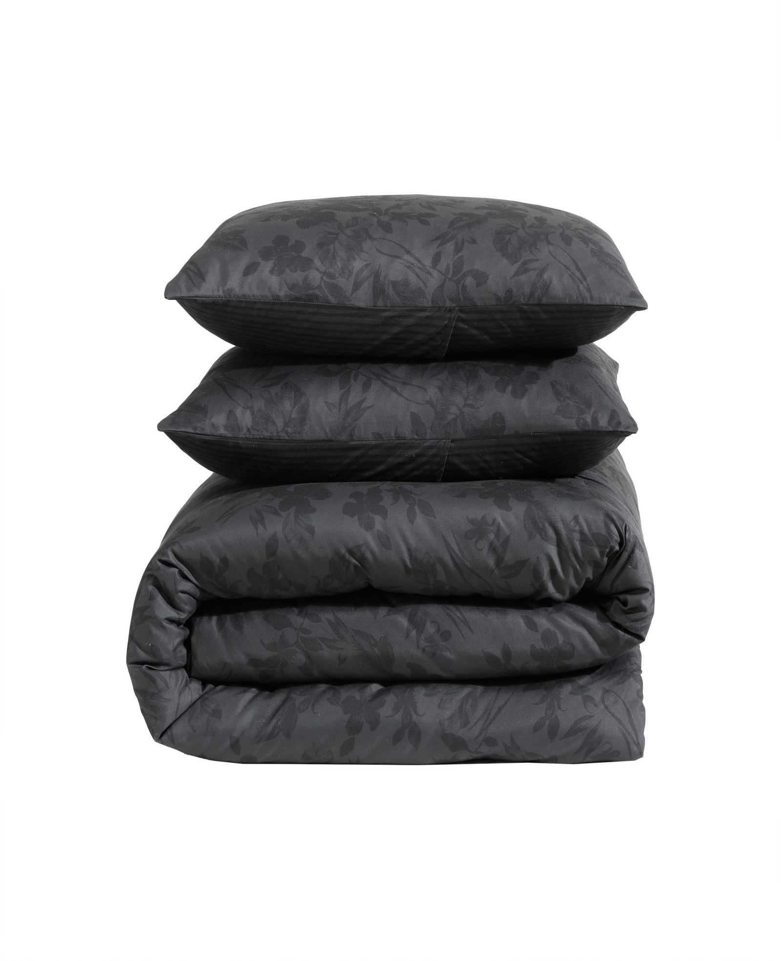 Kenneth Cole Reaction Home & Bedding Silhouette Floral Comforter + Sham Set set piumino antracite