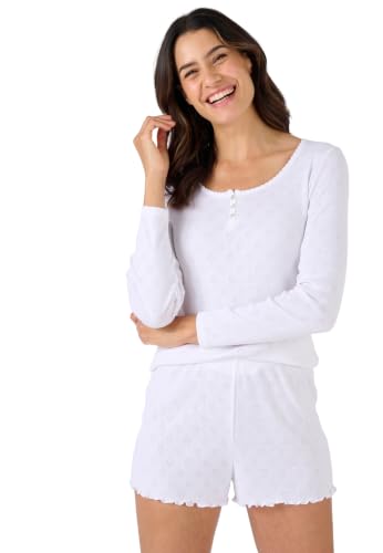 Damart Thermolactyl maglietta da donna bianca XS termica