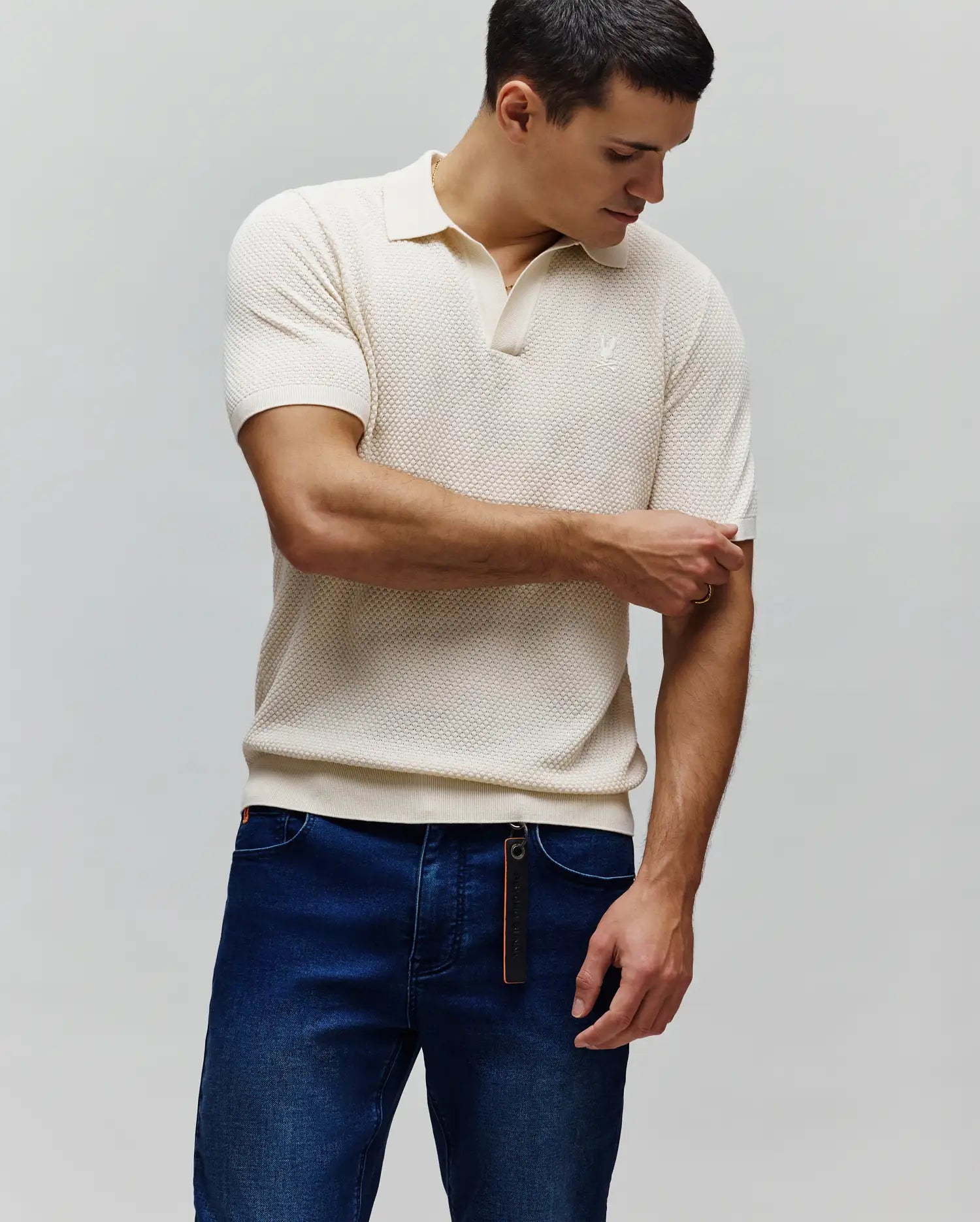 Psycho Bunny Men's Polos MENS DEVON KNIT POLO MT0100169 polo 250 Pristine XXS-XXXL cotone