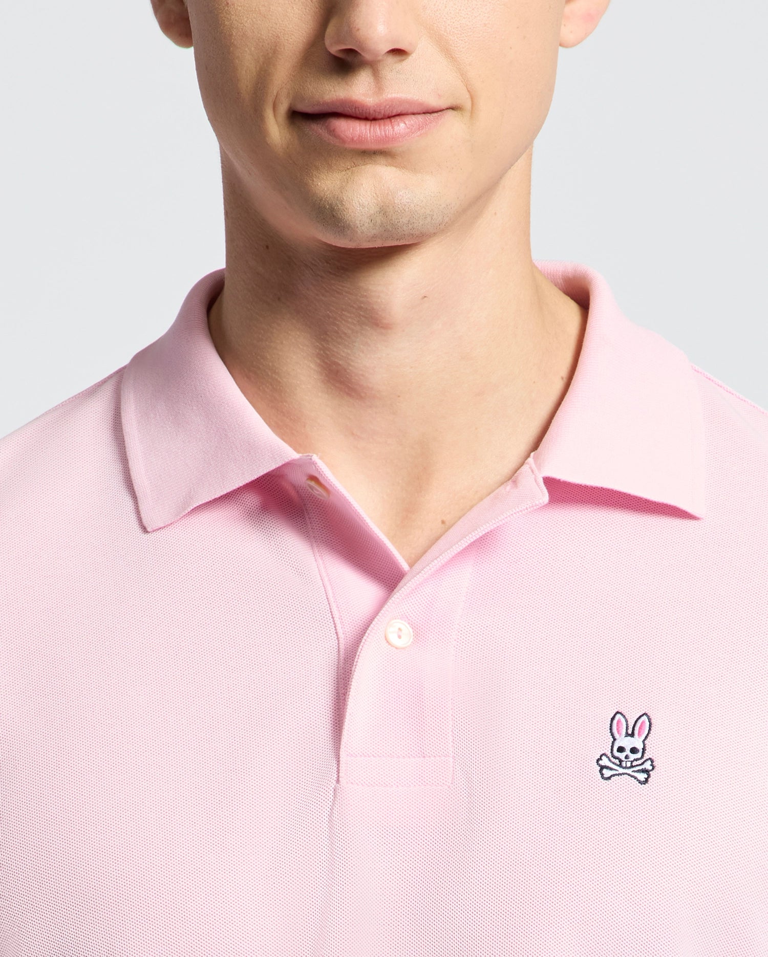 Psycho Bunny Men's Polos B6K001CRPC polo Pirouette cotone Pima