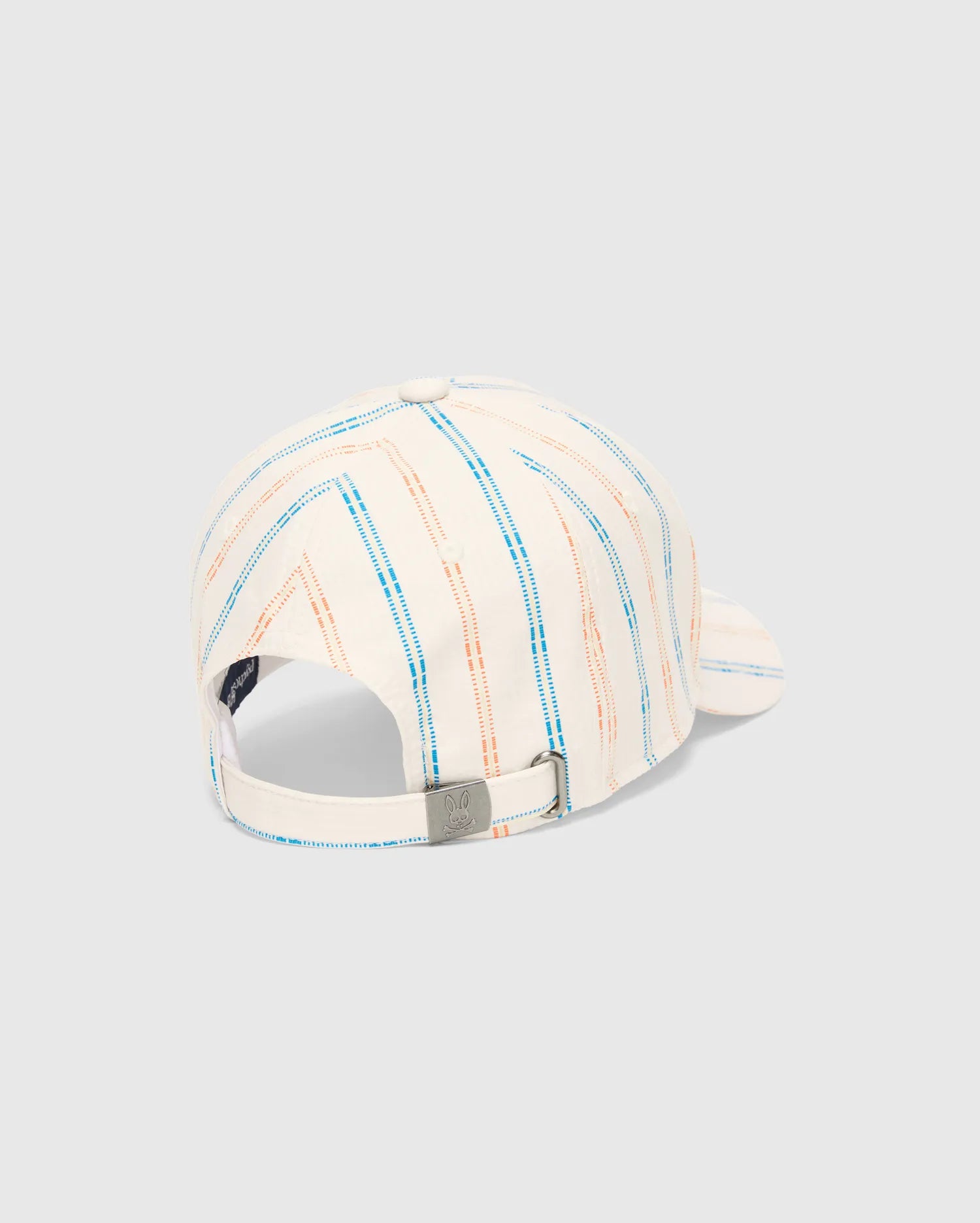 Psycho Bunny Accessories MENS ANTOINE BASEBALL CAP MO1500125 cappellino bianco