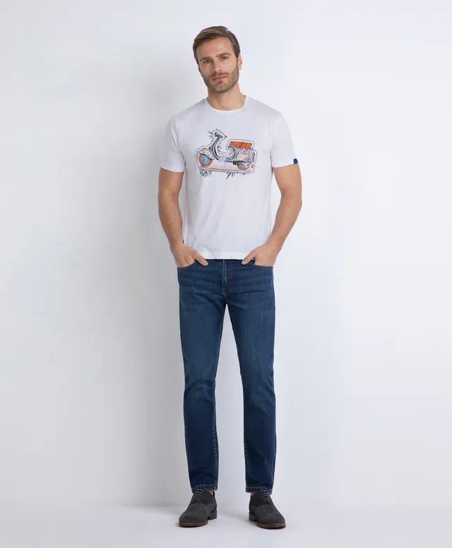 Markup Uomo Felpe & T-shirt T-shirt stampa scooter maglietta
