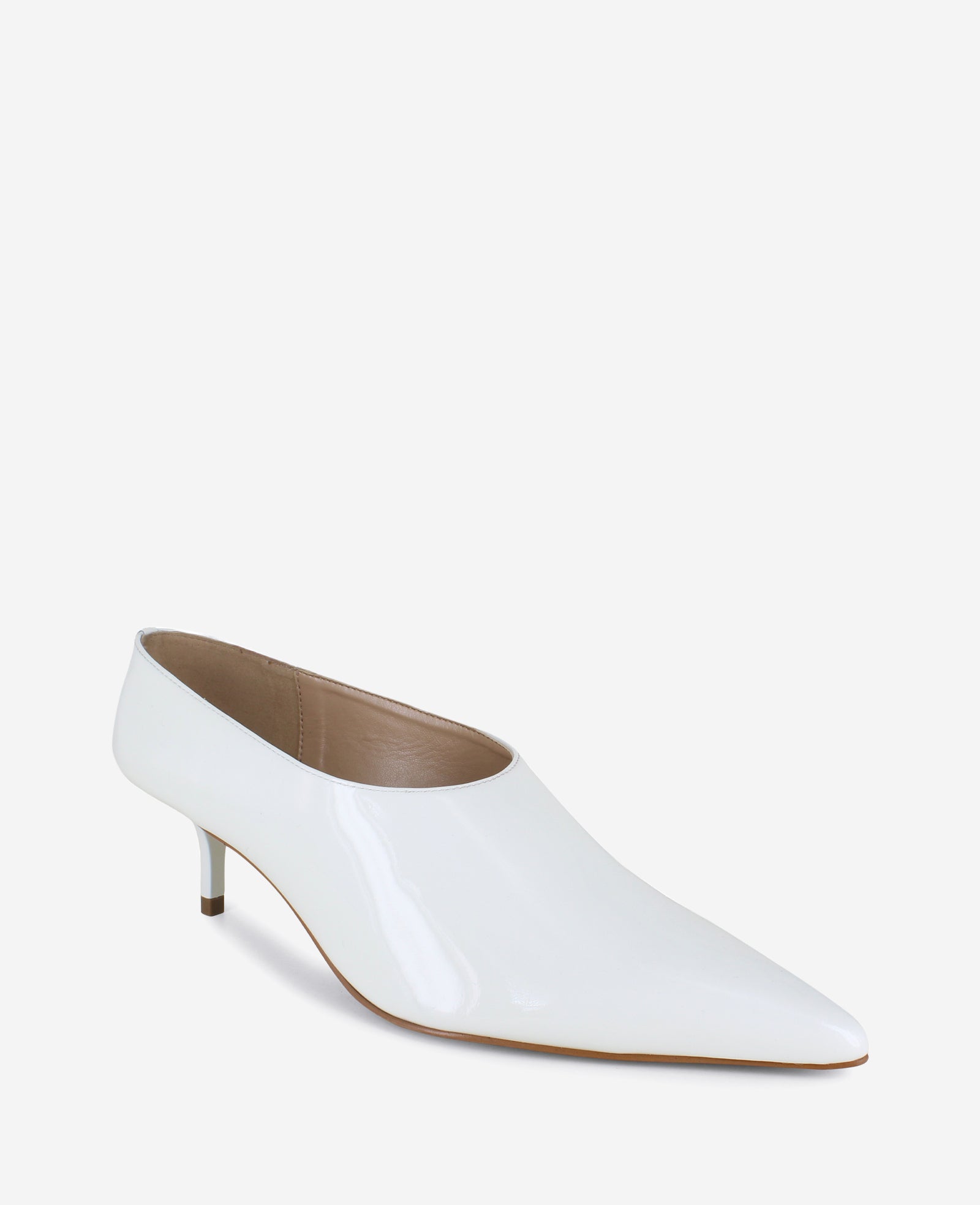 Kenneth Cole Reaction Shoes Linxie Patent High Vamp Pump décolleté Snow Patent con tacco
