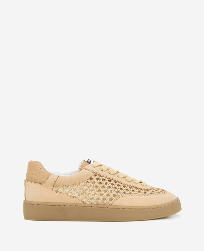 Kenneth Cole Reaction Shoes Sam Raffia Mesh Sneaker sneaker Natural Mesh, memory foam