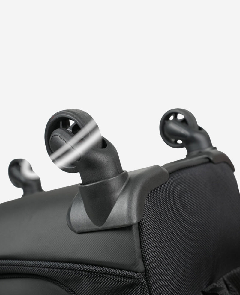 Kenneth Cole Reaction Luggage R-Tech Wheeled Backpack zaino trolley nero 22 pollici impermeabile