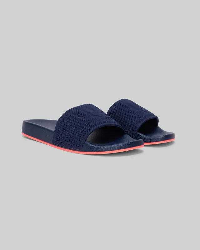 Psycho Bunny Accessories MO2400092 slides uomo blu 423 Baritone Blue suola PU