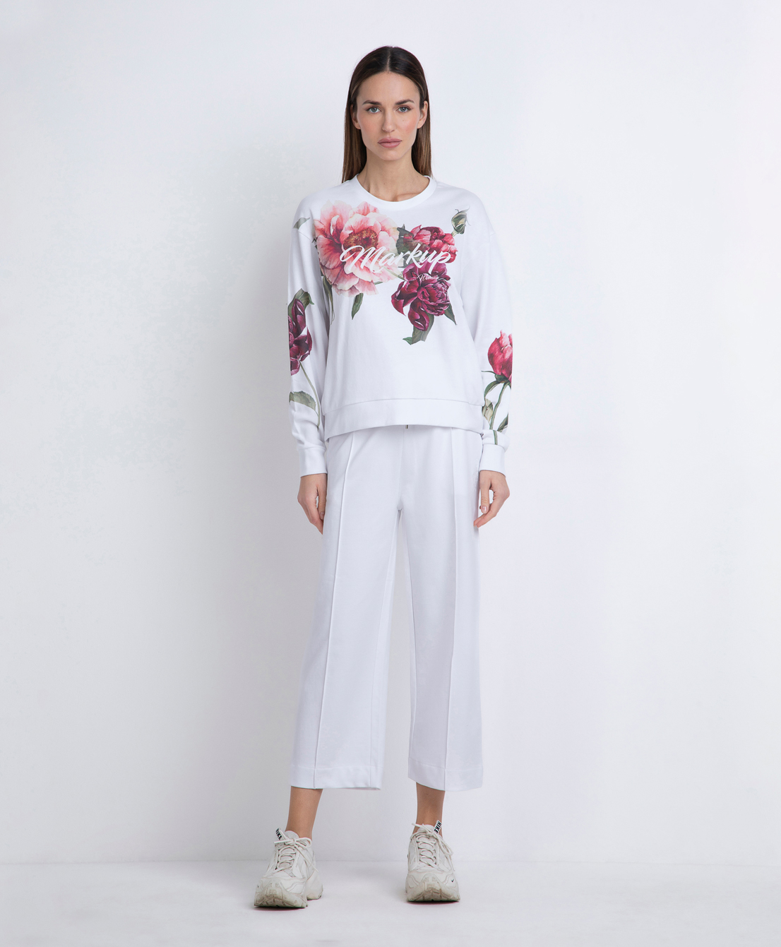 Markup Donna T-Shirt & Felpe Felpa logo stampata