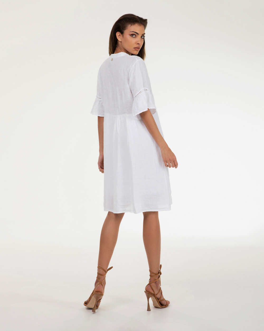 Markup Donna Vestiti Abito corto in lino 100%