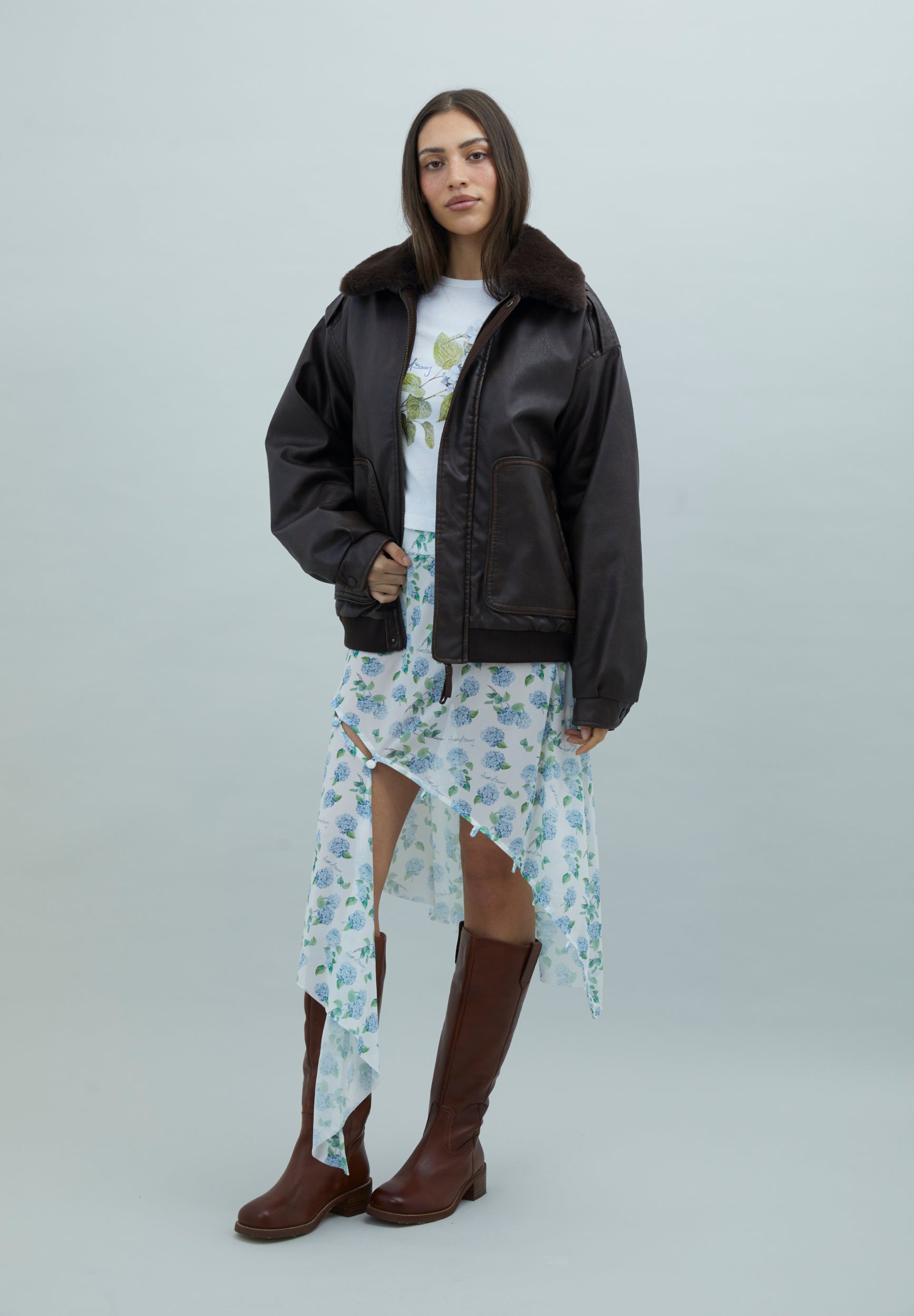 House Of Sunny Women's Jackets THE CRUISE FLIGHT JACKET giacca bomber oversize