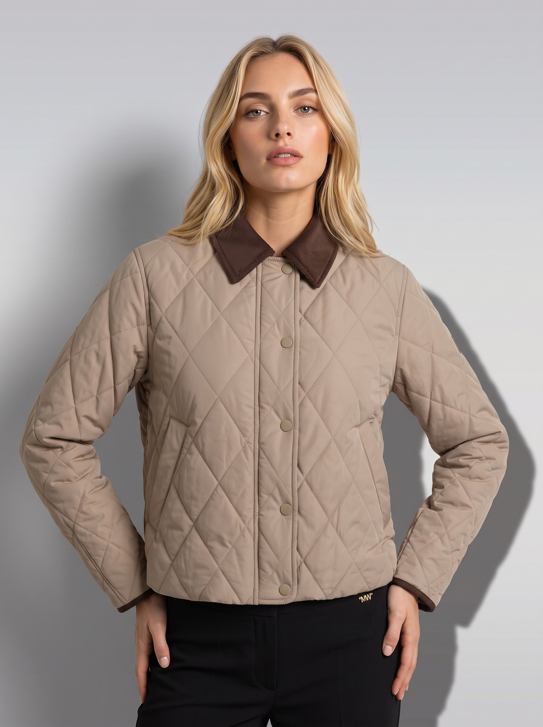 Markup Donna Giacche & Giubbotti Giubbino crop trapuntato donna