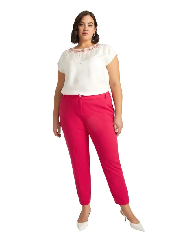 Fiorella Rubino Camicie e bluse Blusa con Scollo Ricamato Effetto dégradé