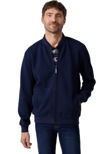 Damart Prêt-à-porter gilet in pile da uomo blu marino