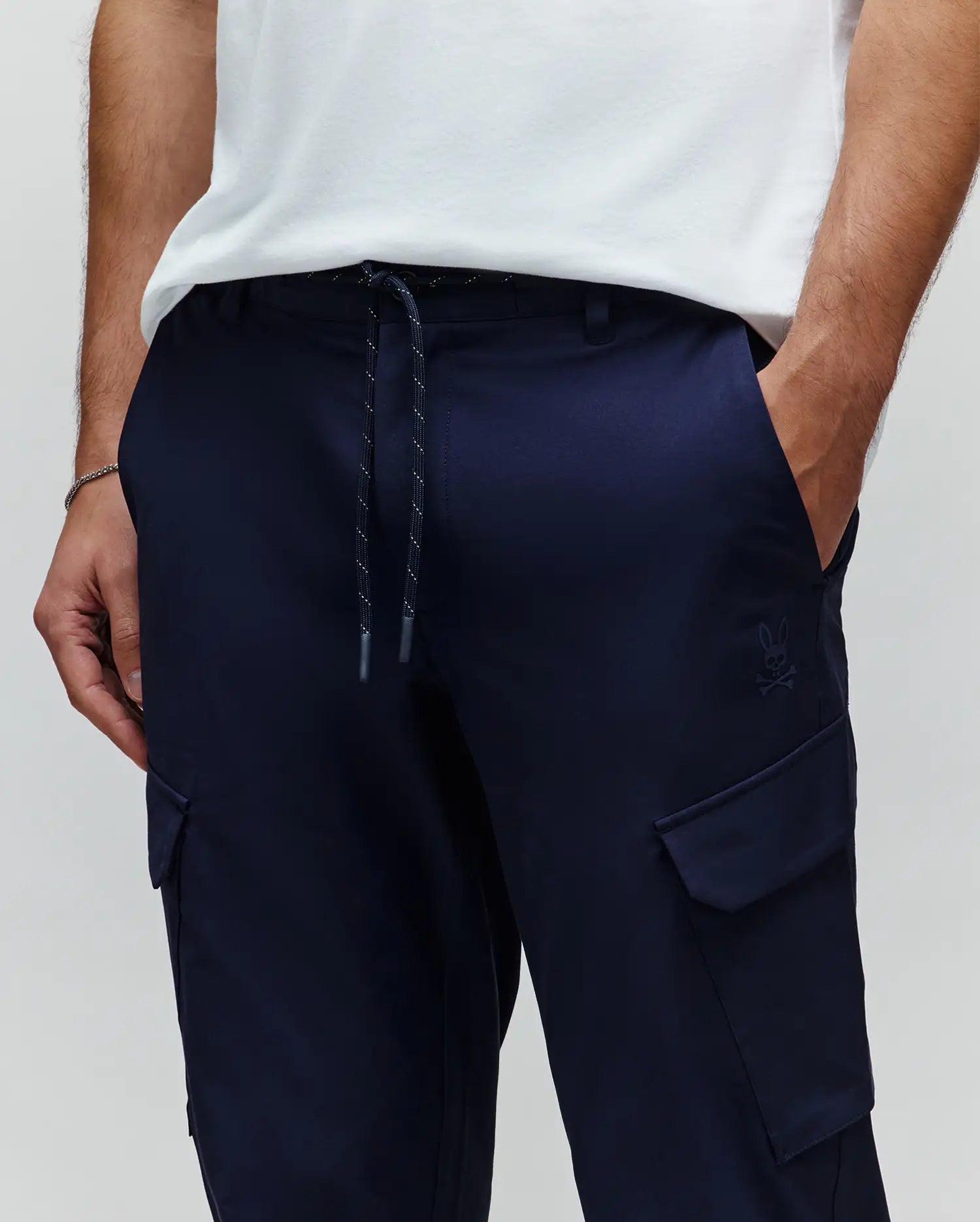 Psycho Bunny Luka Cargo Pant 28 1/2 L pantaloni cargo blu