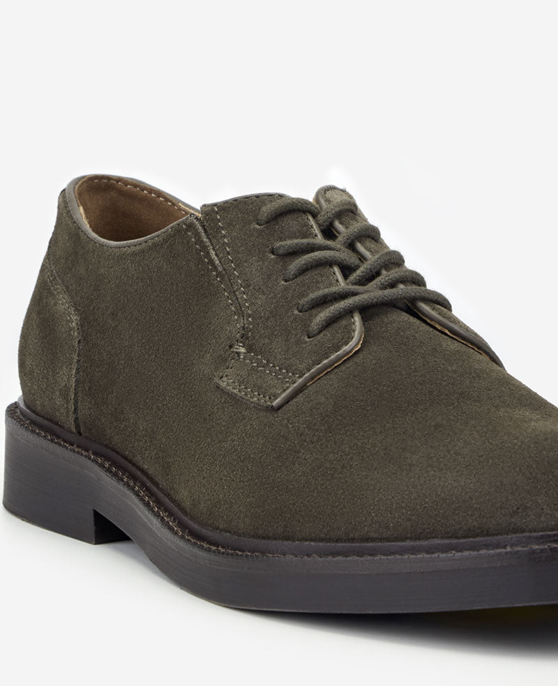 Kenneth Cole Reaction Winston Suede Derby scarpe marroni 7M camoscio