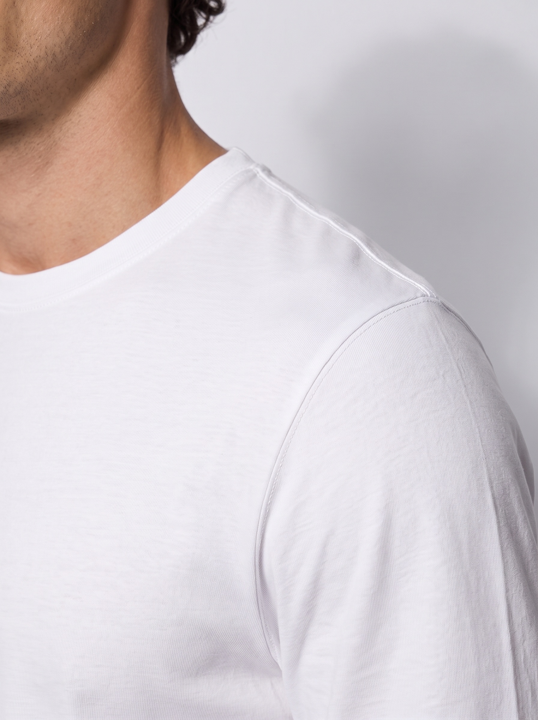 Markup Uomo Felpe & T-shirt T-Shirt Girocollo Manica Lunga Jersey Stretch uomo