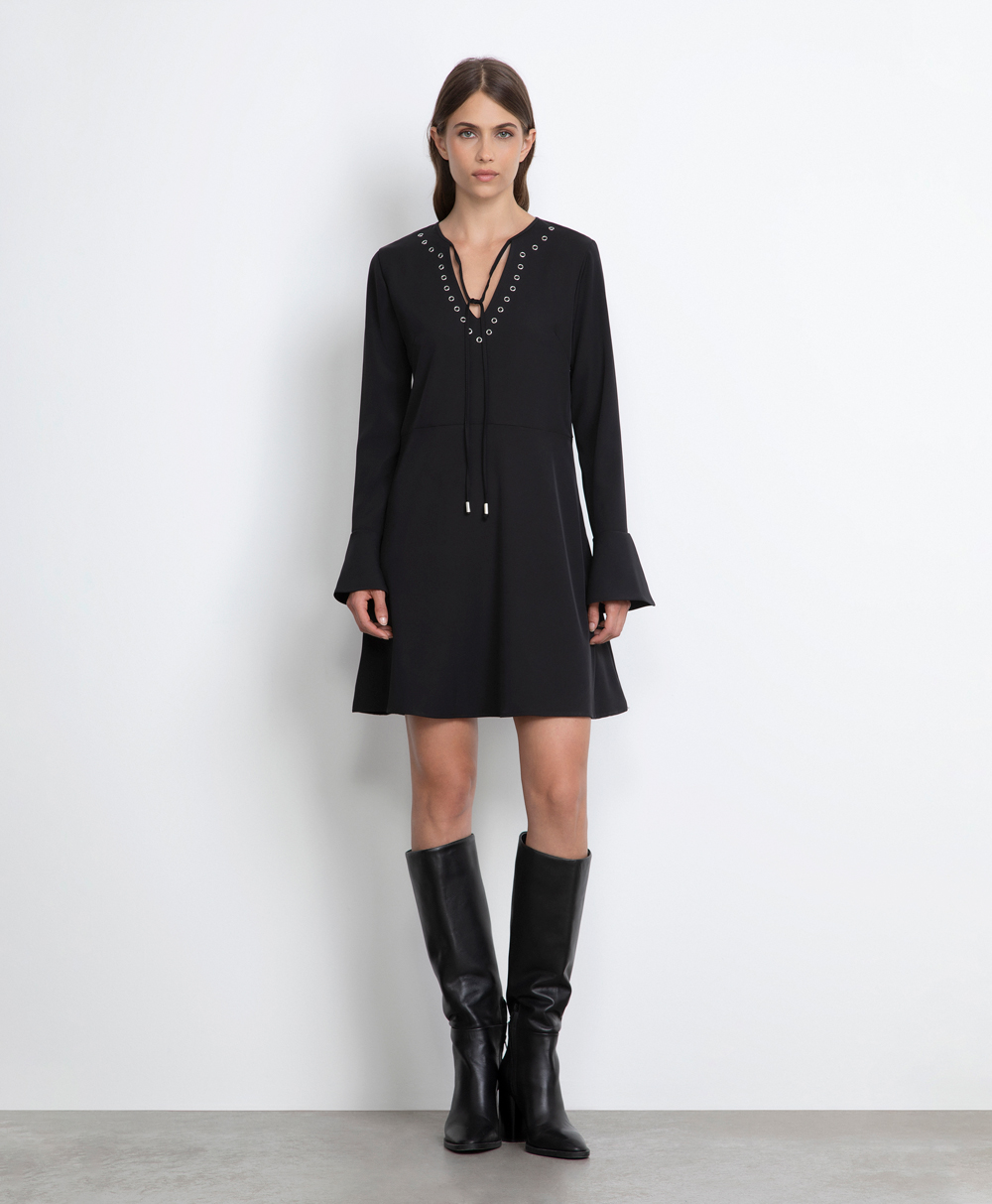 Markup Donna Vestiti Abito corto in tessuto fluido
