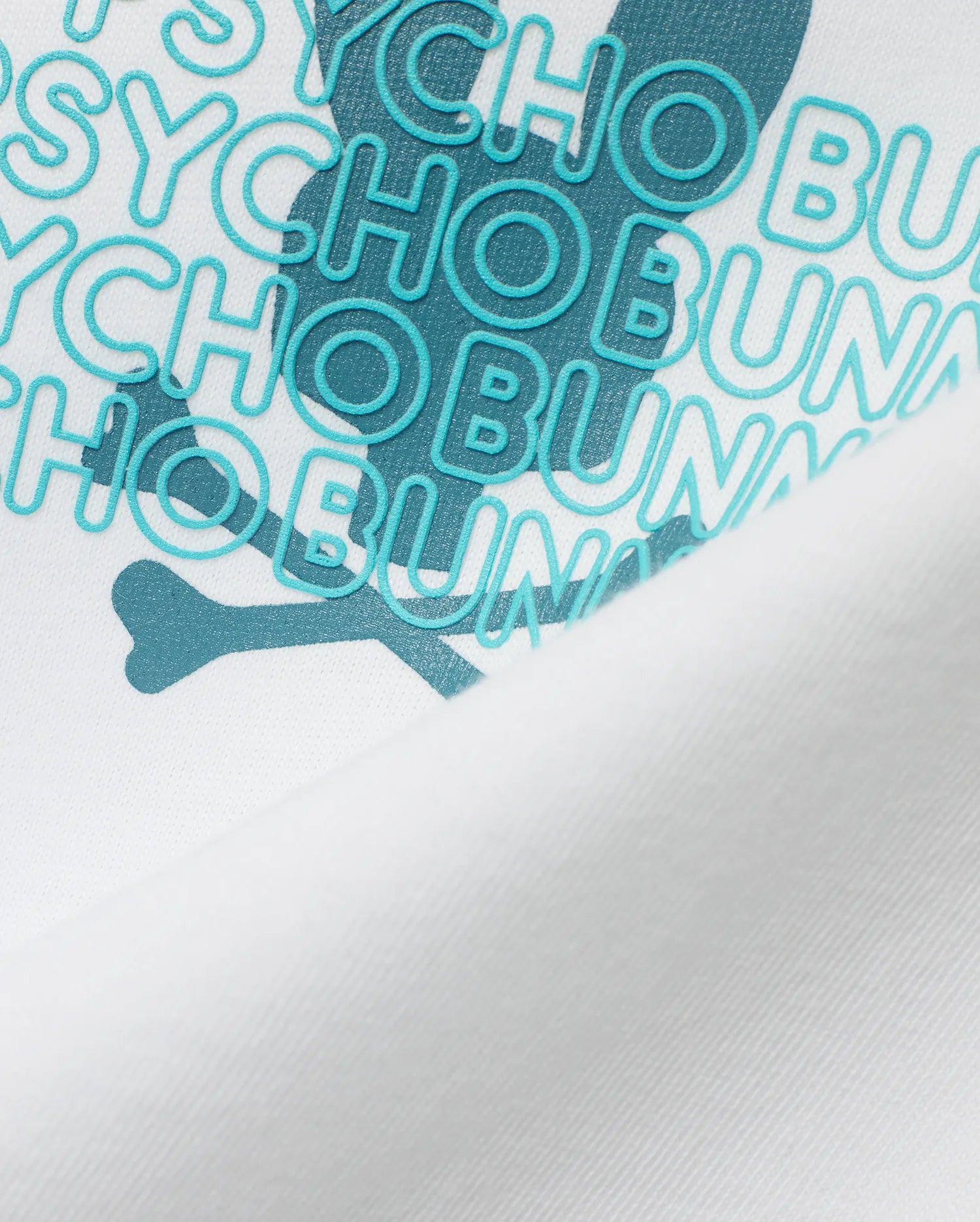Psycho Bunny Men's Tees Maurice Back Graphic Tee t-shirt bianca Pima