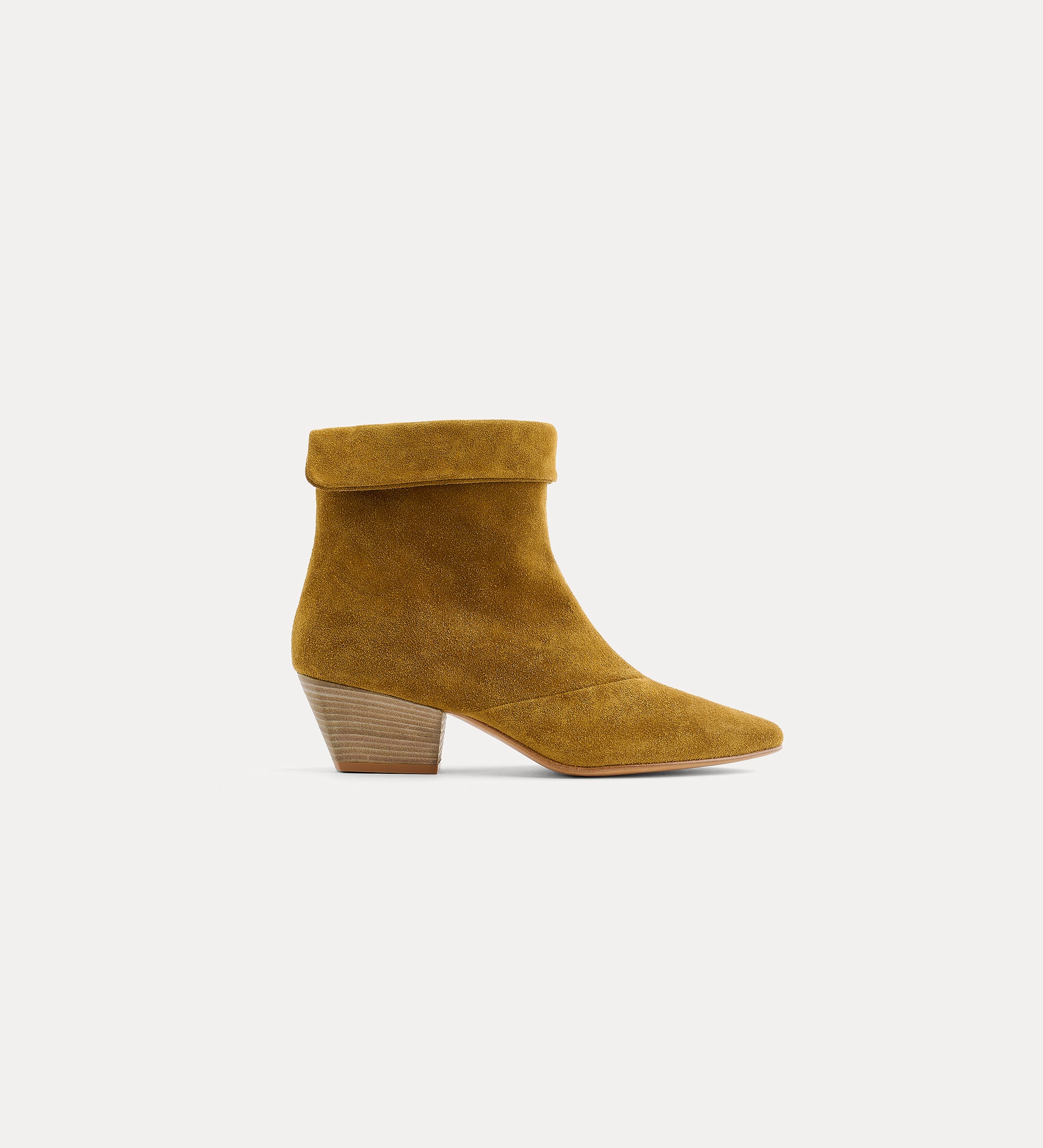 Forte scarpe stivaletti in suede Vintage