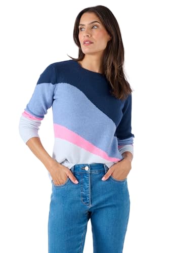 Damart Prêt-à-porter Maglione Gioco Di Colori Maglione girocollo in lana