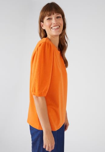 Damart Prêt-à-porter maglietta in maglia jacquard con filo lucido