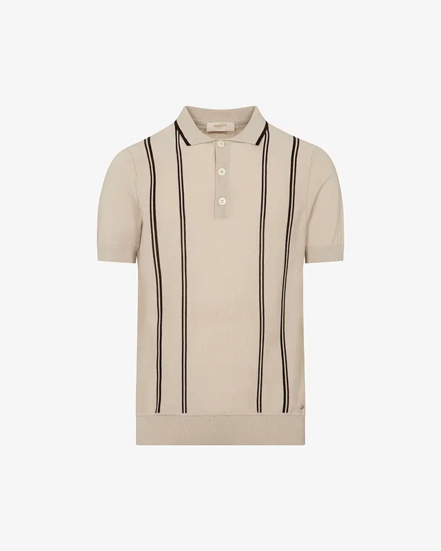 Markup Uomo Maglieria Polo rigata polo uomo