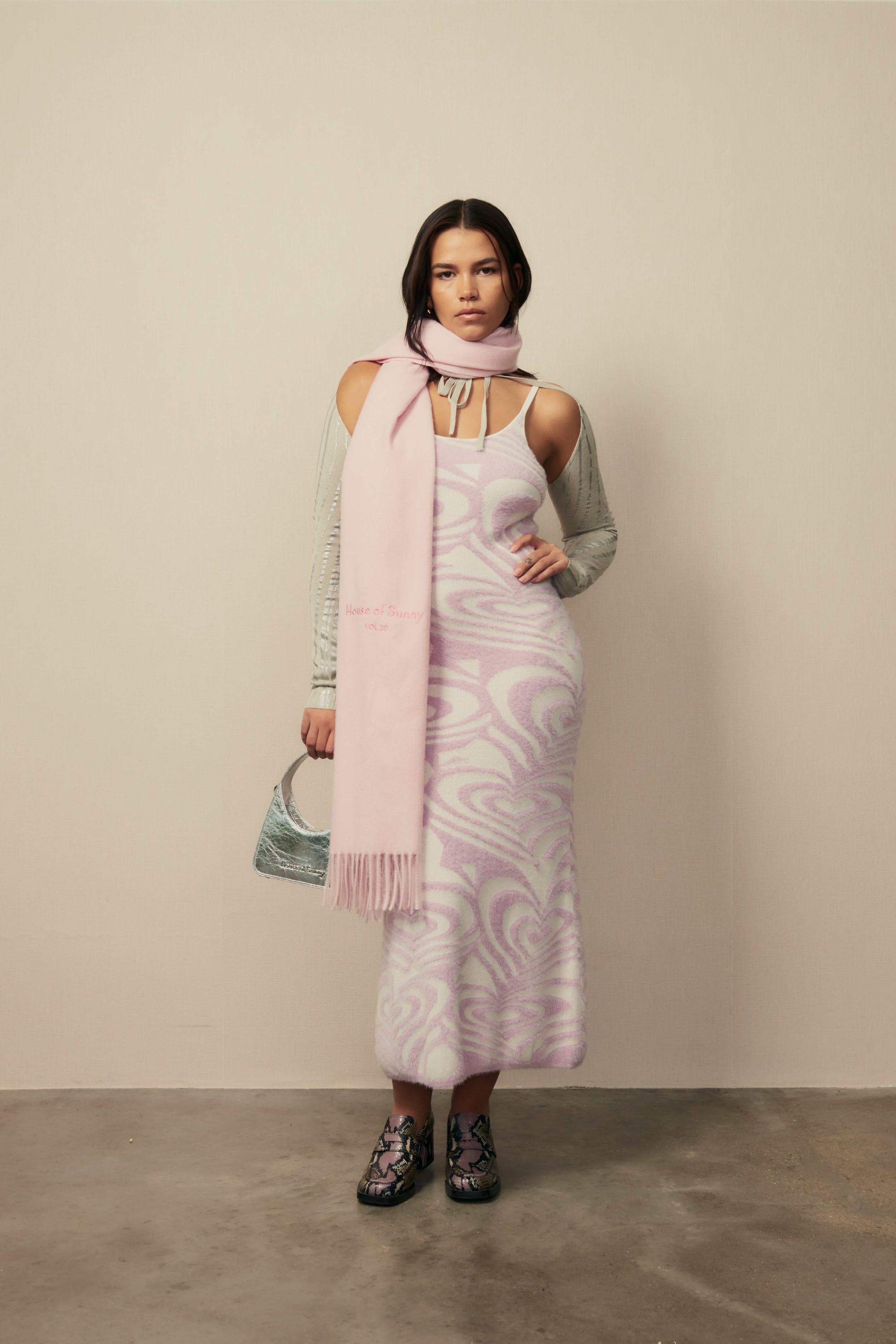 House Of Sunny Women's Dresses GROOVE IS IN THE HEART HOCKNEY abito midi