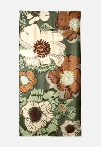 Damart Accessori Sciarpa da donna blu floreale 175 x 84 cm