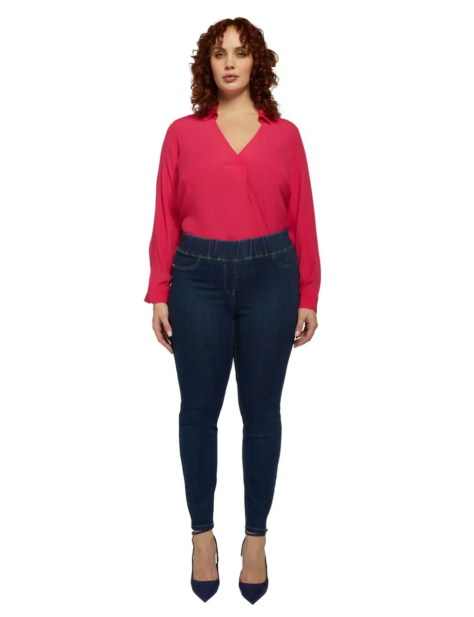 Fiorella Rubino Jeggings Diamante jeggings 56 Plus push-up