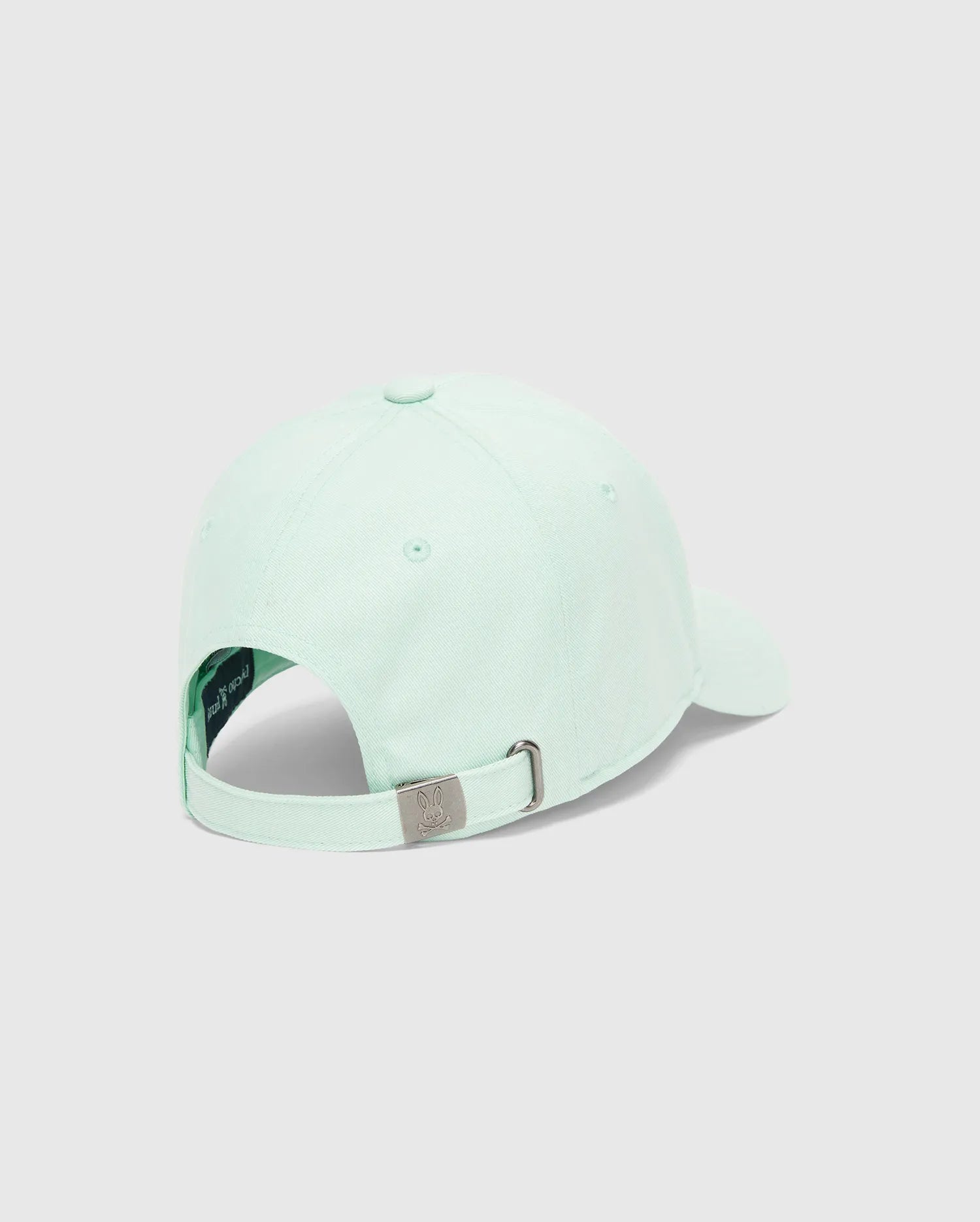 Psycho Bunny Accessories Classic Baseball Cap cappellino verde in cotone