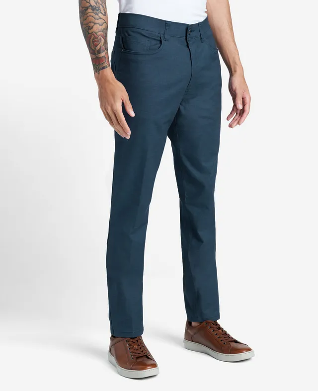 Kenneth Cole Reaction Clothing 5-Pocket Stretch Pant pantaloni indigo 5 tasche