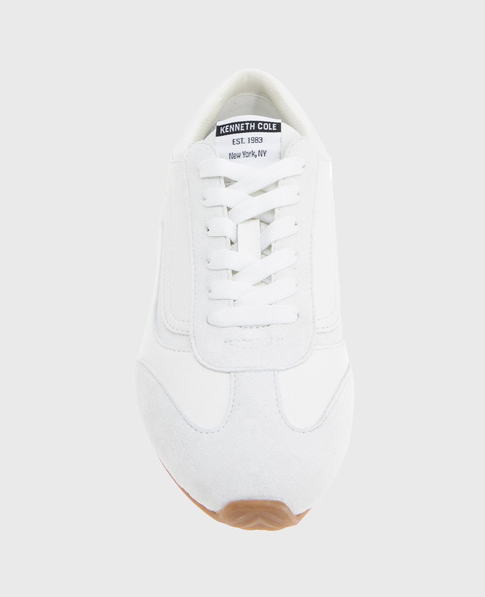 Kenneth Cole Reaction Alma Leather Sneaker sneaker bianche 5 in pelle