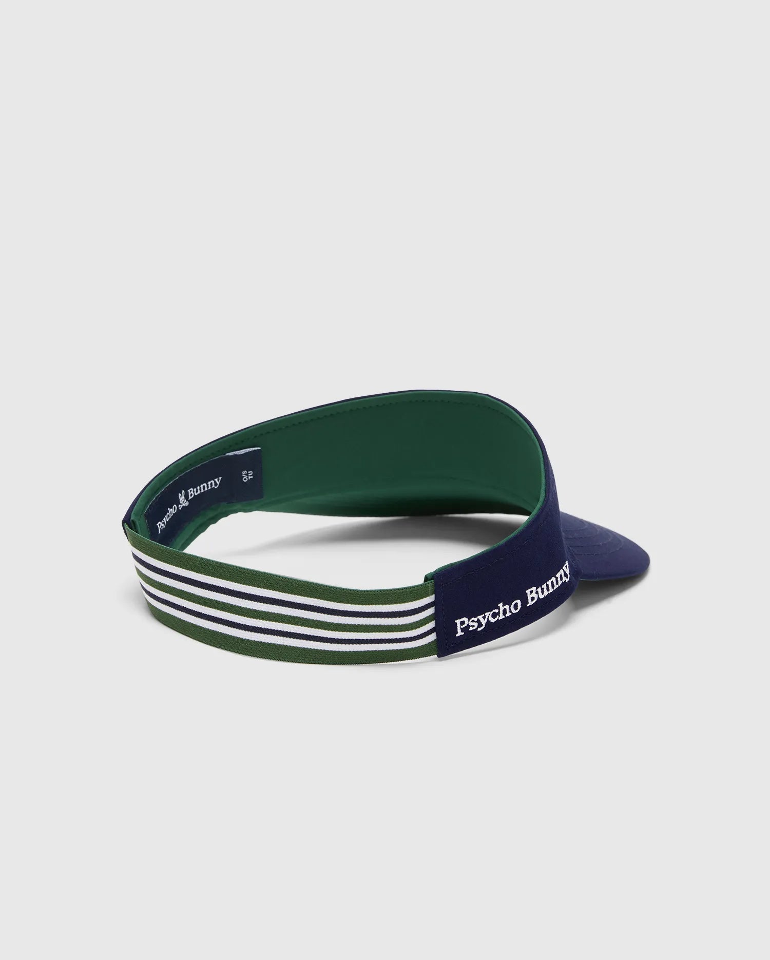 Psycho Bunny Accessories Women's Sport Visor visiera blu in poliestere