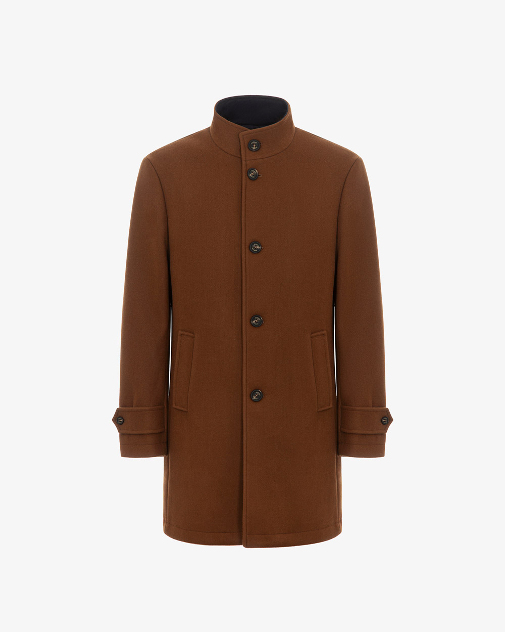 Markup Uomo Cappotti Cappotto collo lupetto panno uomo