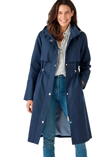 Damart Prêt-à-porter Parka donna blu marino idrorepellente
