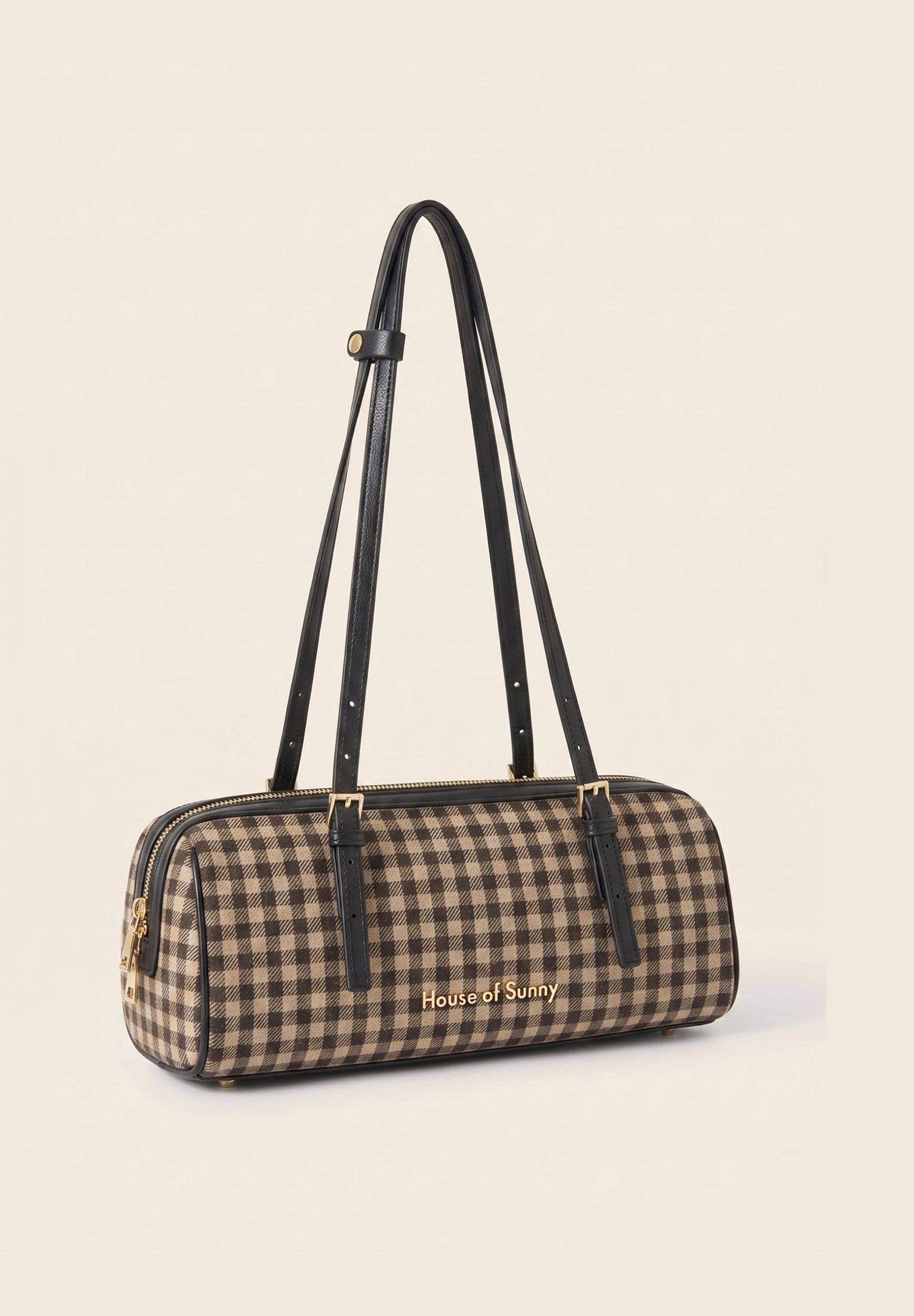 House Of Sunny Womens Bags THE GINGHAM SHIRLEY BAG borsa vegan